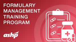 Formulary Management Training Program