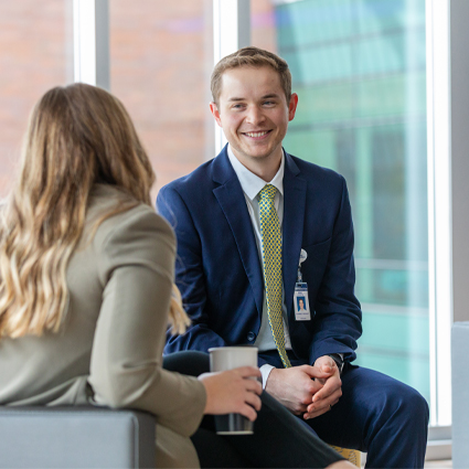Two Pharmacists Talking