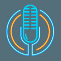 stylized microphone