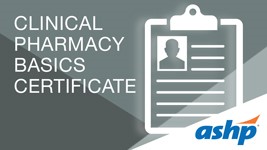 Clinical Pharmacy Basics Certificate