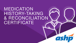 Medication History Taking & Recon Certificate