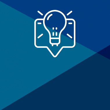 Resources - illustration with a lightbulb